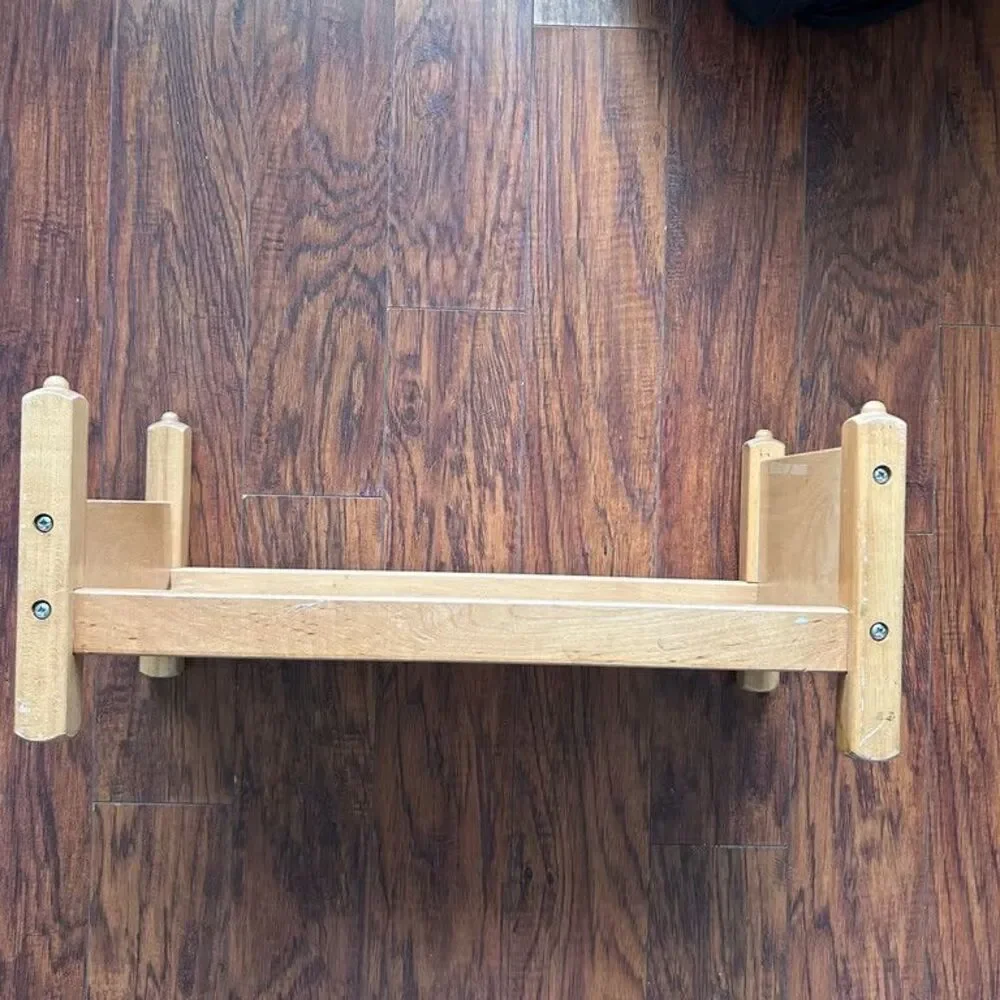 Vintage Whitney Bros Doll Bed Wood 20